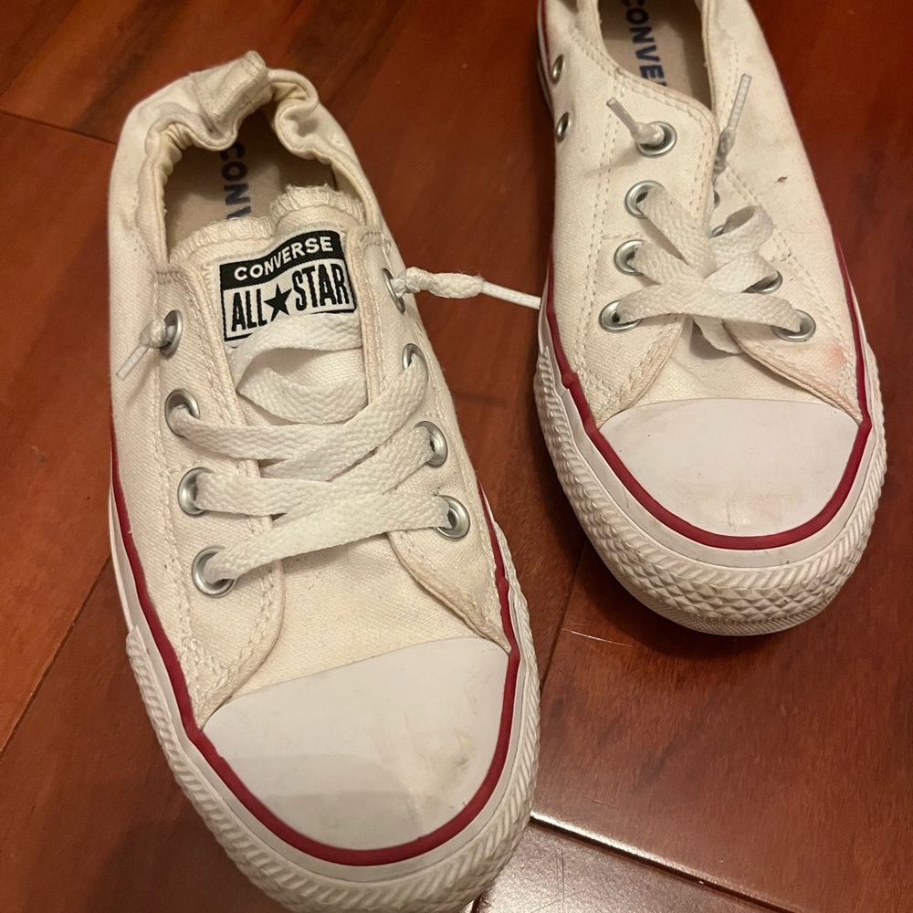 Converse White All Star Sneakers